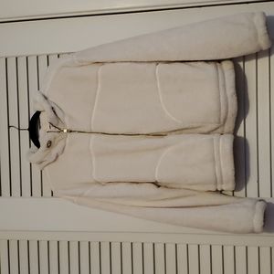 Sherpa Hoodie with Gold Hardware